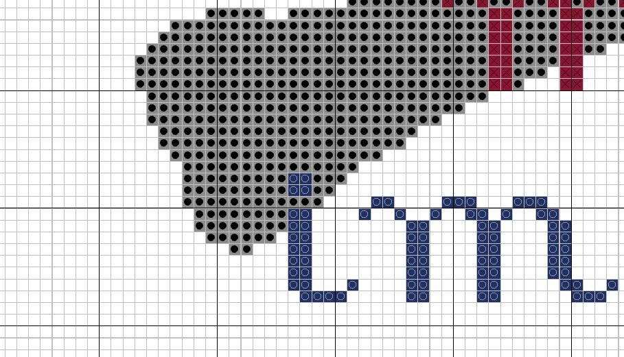 Skull And Crossbones Cross Stitch Pattern Digital Download Etsy - Cross Stitch Skull And Crossbones Pattern