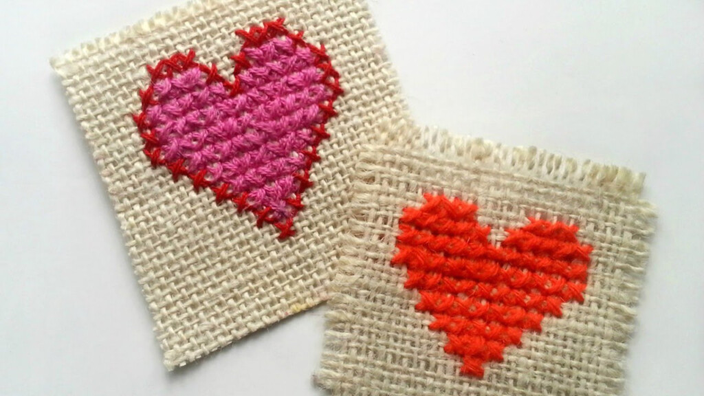 Slashcasual Simple Cross Stitch Patterns - Cross My Heart Cross Stitch Patterns
