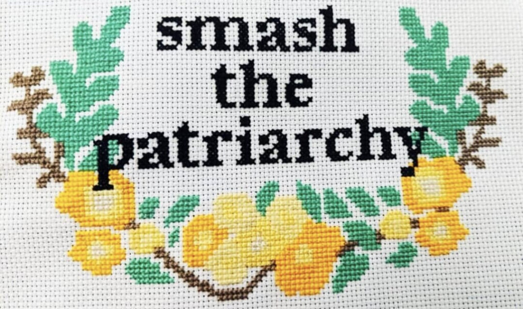 Smash The Patriarchy Cross Stitch Pattern Instant Download Etsy - Smash The Patriarchy Cross Stitch Pattern
