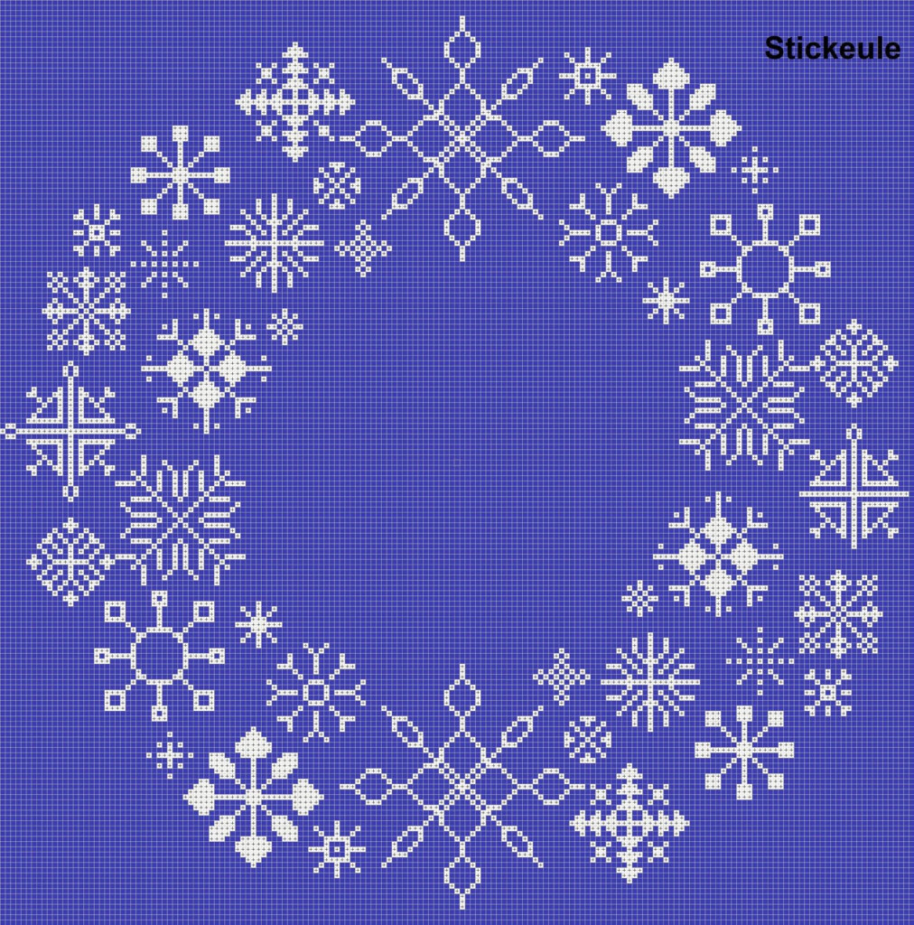Snowflake Cross Stitch Patterns Free - Free Cross Stitch Snowflake Patterns