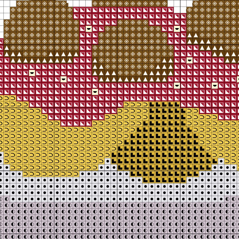 Spaghetti Meatballs Cross Stitch Pattern Daily Cross Stitch - Tree Cross Stitch Pattern Free