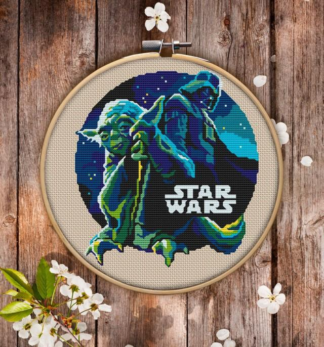 Star Wars Cross Stitch Pattern For Instant Download 061 2719261  - Star Wars Cross Stitch Pattern