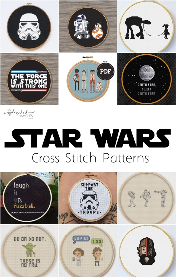 Star Wars Cross Stitch Patterns - Cross Stitch Patterns Star Wars