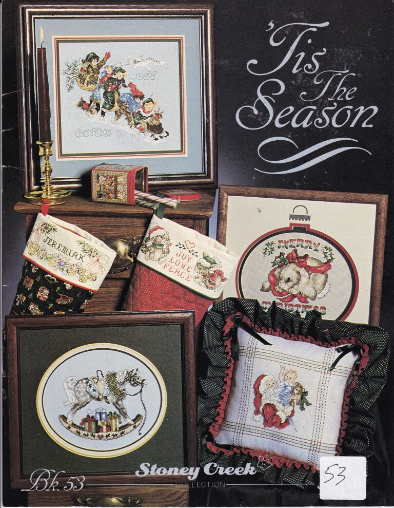 Stoney Creek Cross Stitch Patterns Tis The Season 53 Etsy - Stoney Creek Cross Stitch Free Patterns