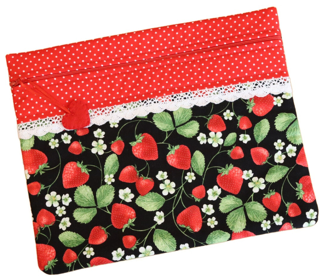 Strawberry Fields Cross Stitch Project Bag Etsy - Strawberry Fields Cross Stitch Pattern