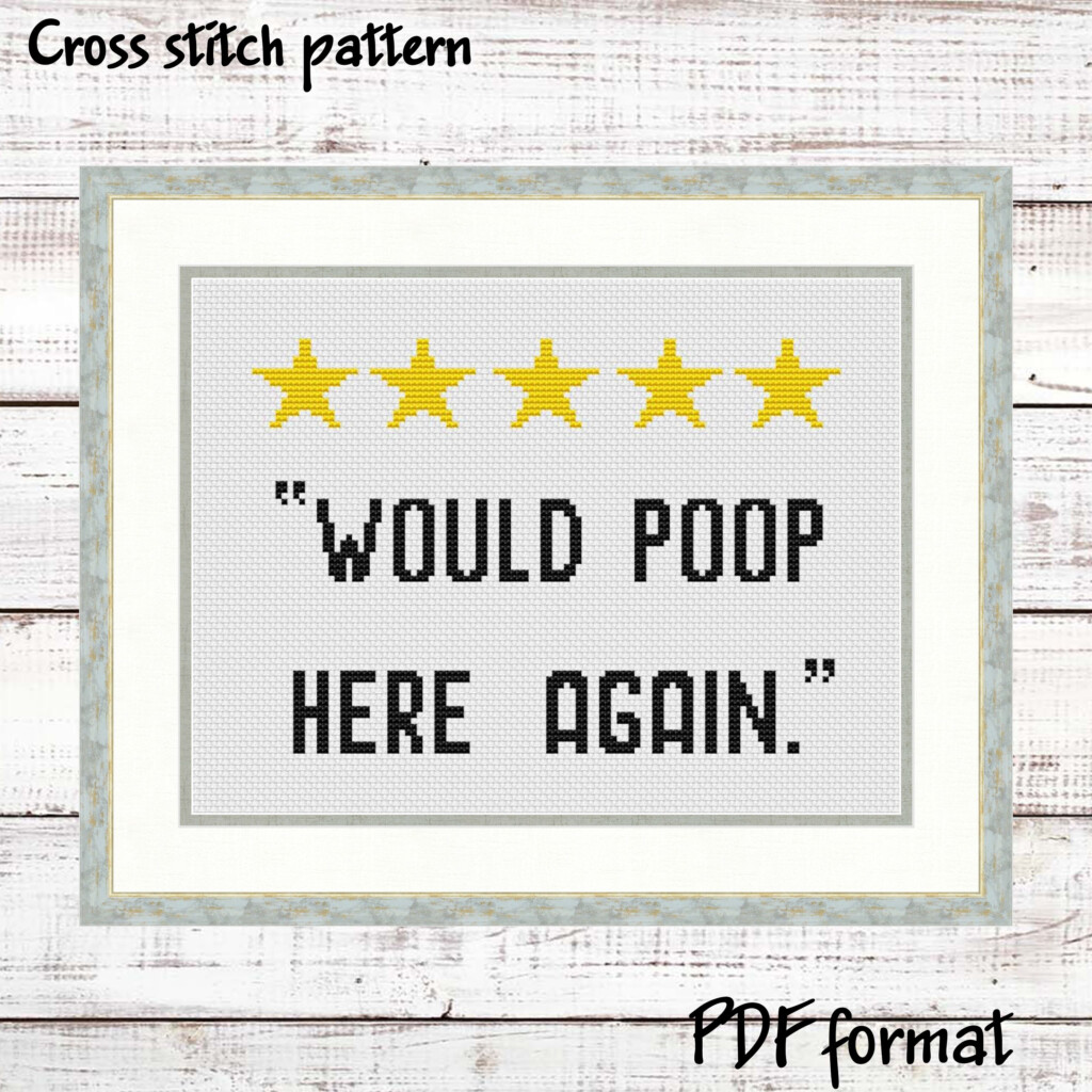 Subversive Cross Stitch Pattern Modern Inappropriate Cross Inspire  - Washday Again Cross Stitch Pattern