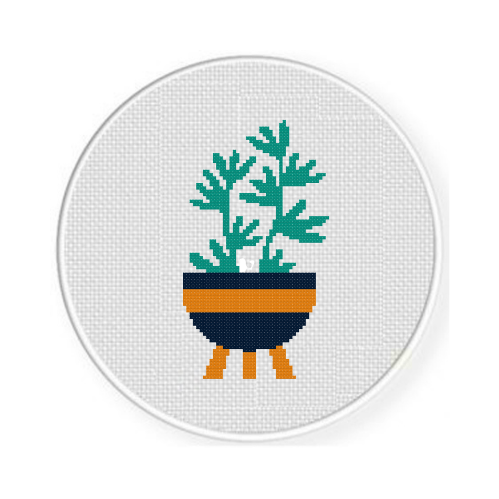 Succulent Cross Stitch Pattern Daily Cross Stitch - Succulent Cross Stitch Patterns Free