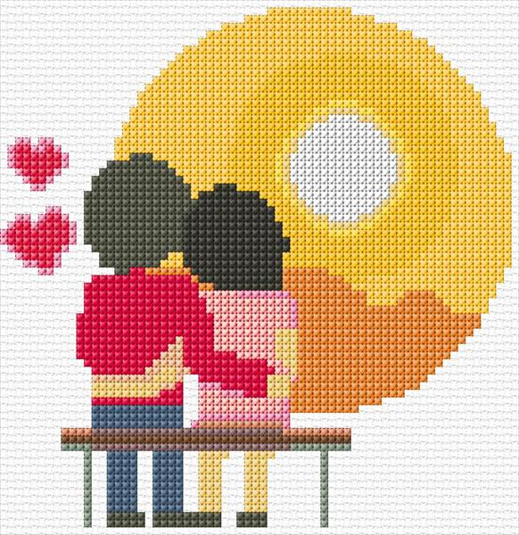 Sunset Cross Stitch Designs - Free Sunset Cross Stitch Patterns