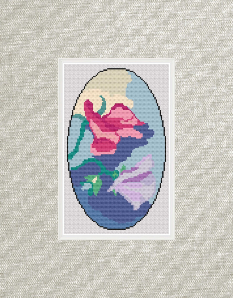 Sweet Pea Cross Stitch Pattern Instant Download Etsy - Sweet Pea Cross Stitch Pattern Free