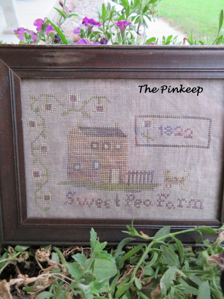 Sweet Pea Farm Cross Stitch Pattern Etsy - Sweet Pea Cross Stitch Pattern Free