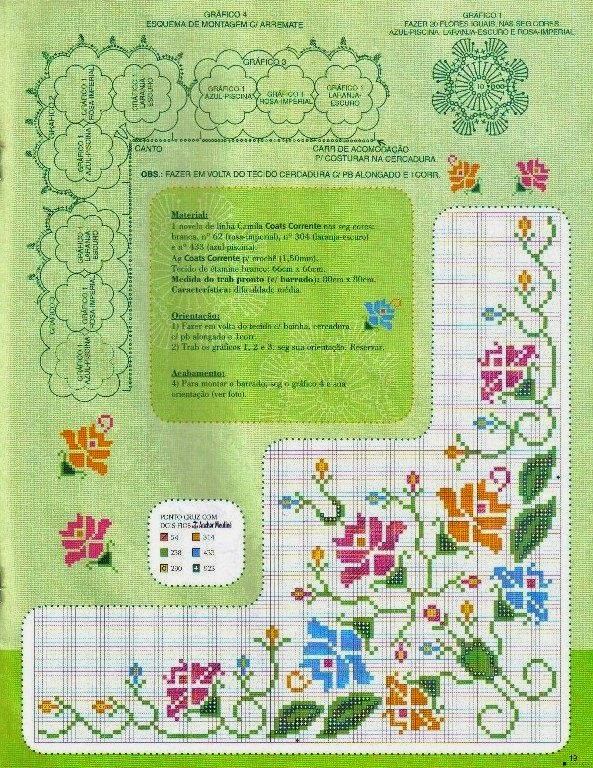  Tablecloth Cross  - Cross Stitch Patterns For Tablecloth
