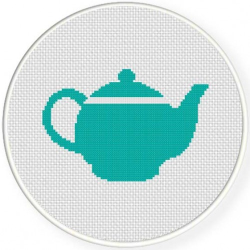Teapot Cross Stitch Pattern Daily Cross Stitch - Free Teapot Cross Stitch Patterns