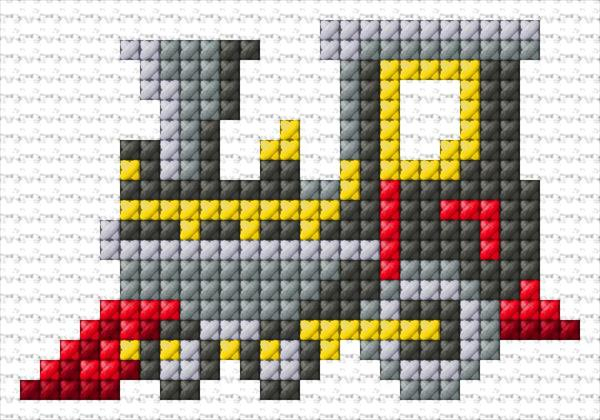 Train Cross Stitch Designs - Thomas The Train Cross Stitch Patterns