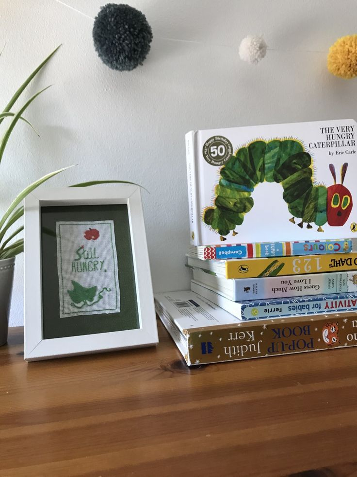 Very Hungry Caterpillar Cross Stitch PERFECT FOR A NURSERY Very  - Very Hungry Caterpillar Cross Stitch Pattern