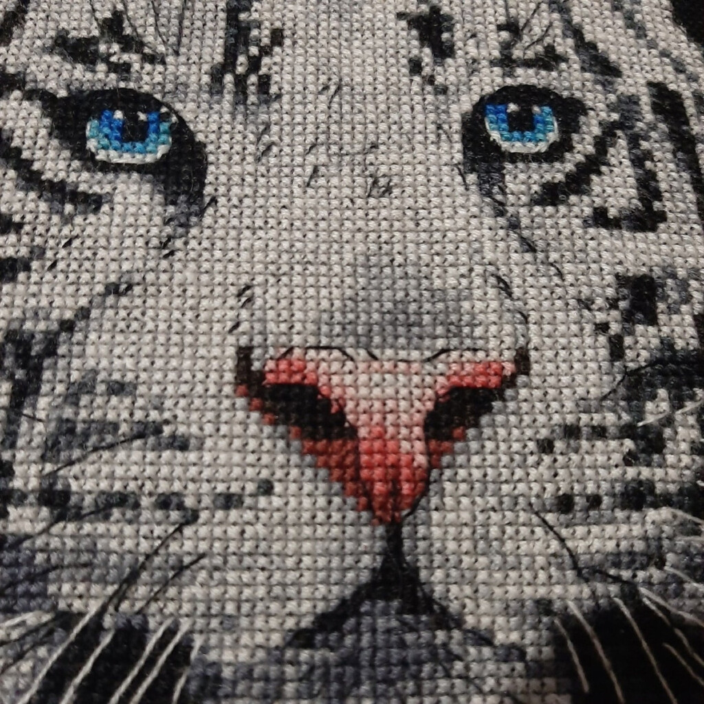 White Tiger Cross Stitch Pattern Cross Stitch Design Etsy - White Tiger Cross Stitch Pattern