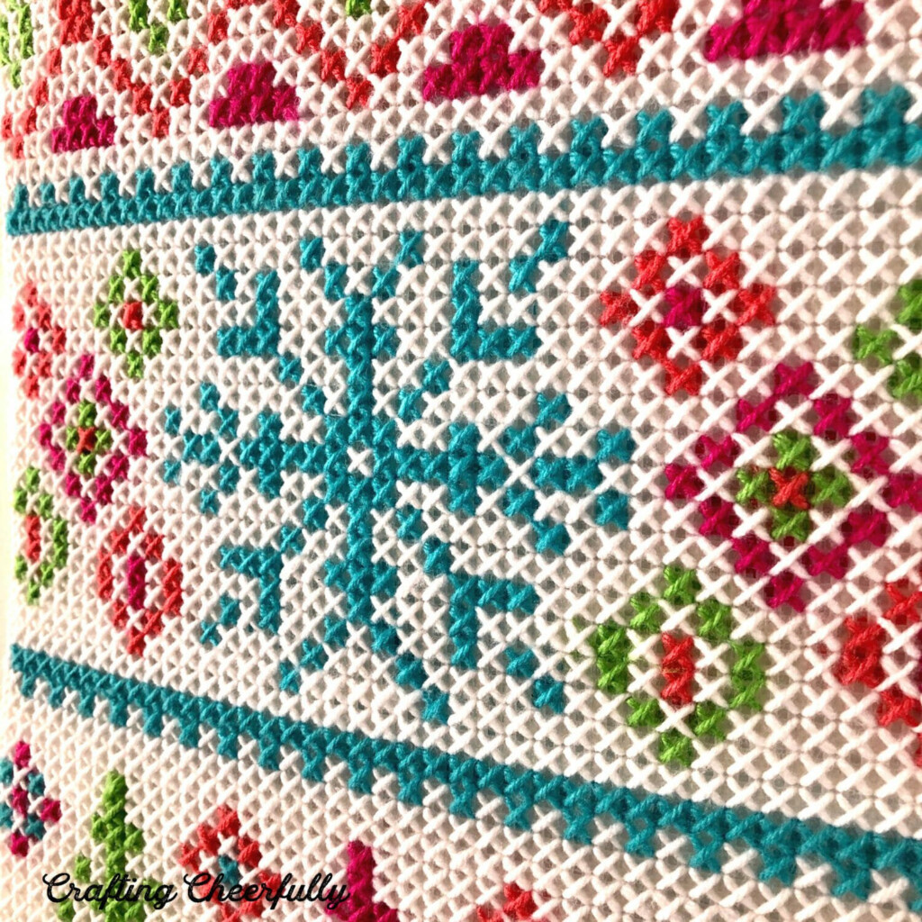 Winter Wonderland Wall Hanging Cross Stitch Canvas Pattern Crafting  - Winter Wonderland Cross Stitch Pattern