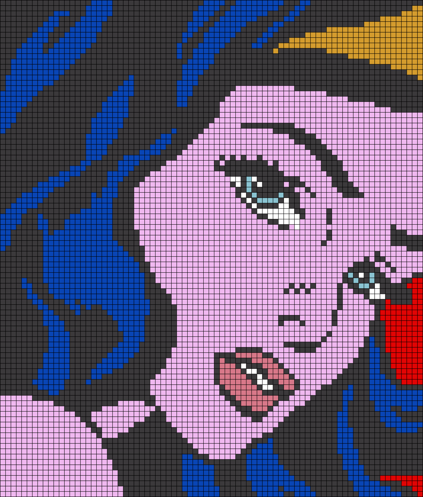 Wonder Woman Cross Stitch Pattern - Wonder Woman Cross Stitch Pattern