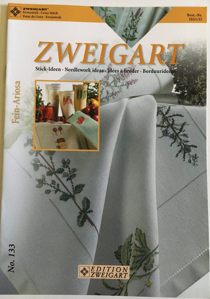 Zweigart Booklet 133 Cross Stitch Pattern Flowers Bears Etsy - Free Zweigart Cross Stitch Patterns