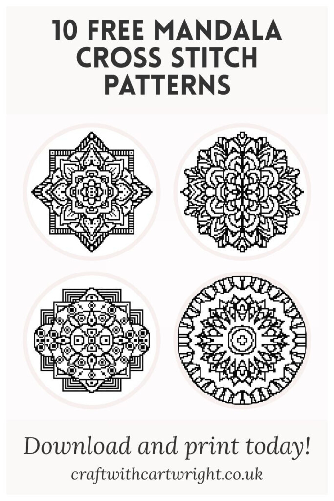 10 Free Mandala Cross Stitch Patterns Artofit - Free Mandala Cross Stitch Patterns
