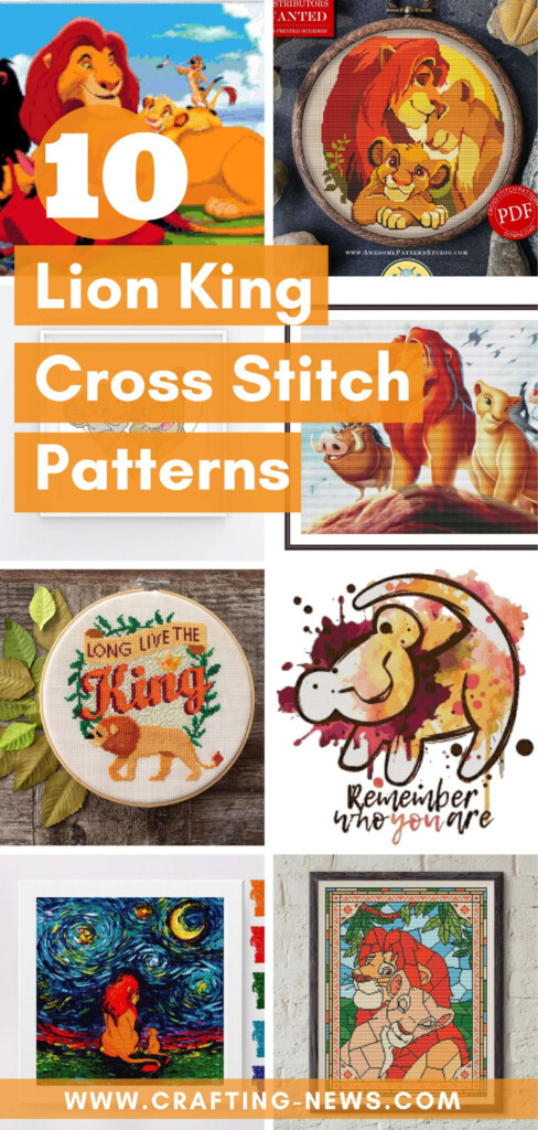 10 Lion King Cross Stitch Patterns Crafting News - Lion King Cross Stitch Patterns Free