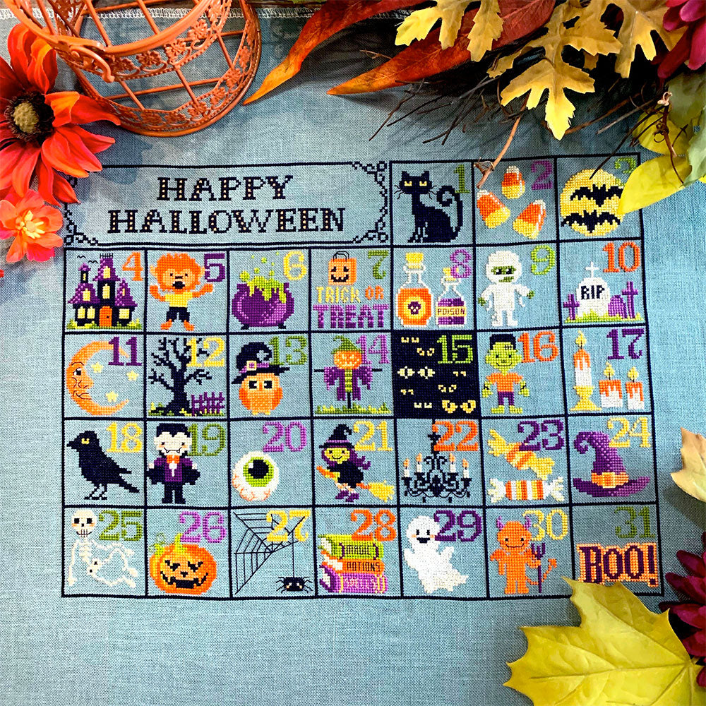 10 Super Quick Halloween Cross Stitch Projects Stitched Modern - Mini Halloween Cross Stitch Patterns
