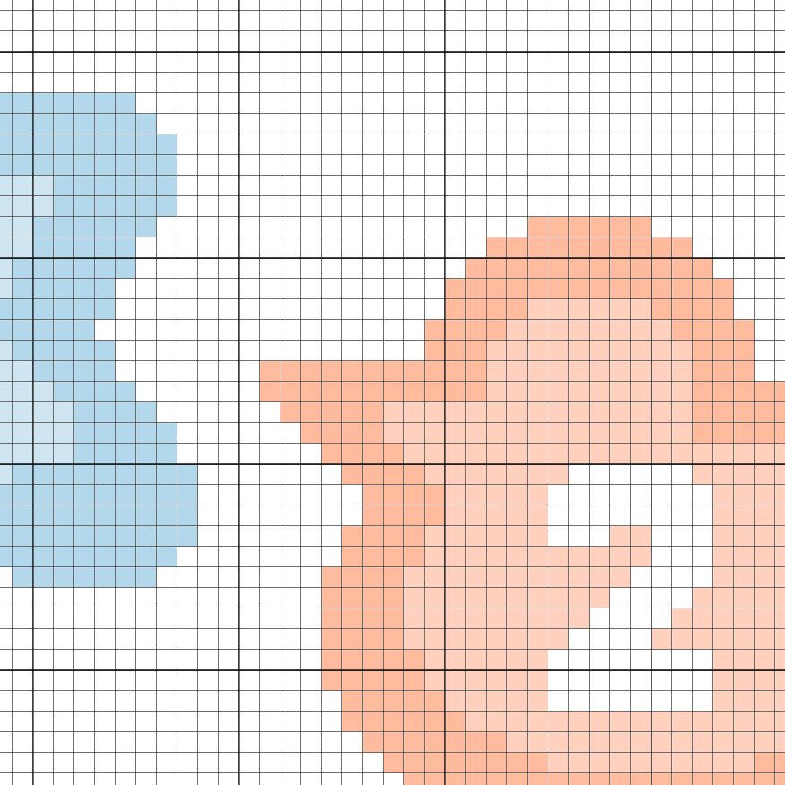 123 Shapes Cross Stitch Pattern Daily Cross Stitch - 123 Cross Stitch Free Patterns