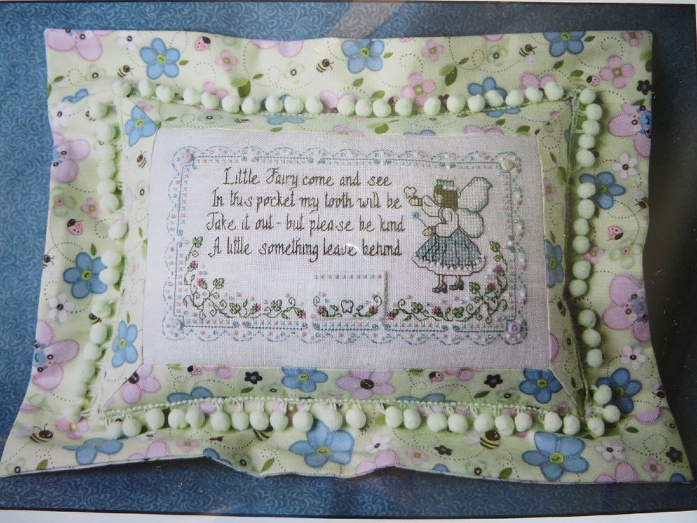 15 Off Sweetheart Tree Counted X stitch Kit My Little Tooth Fairy  - Counted Cross Stitch Tooth Fairy Pillow Patterns