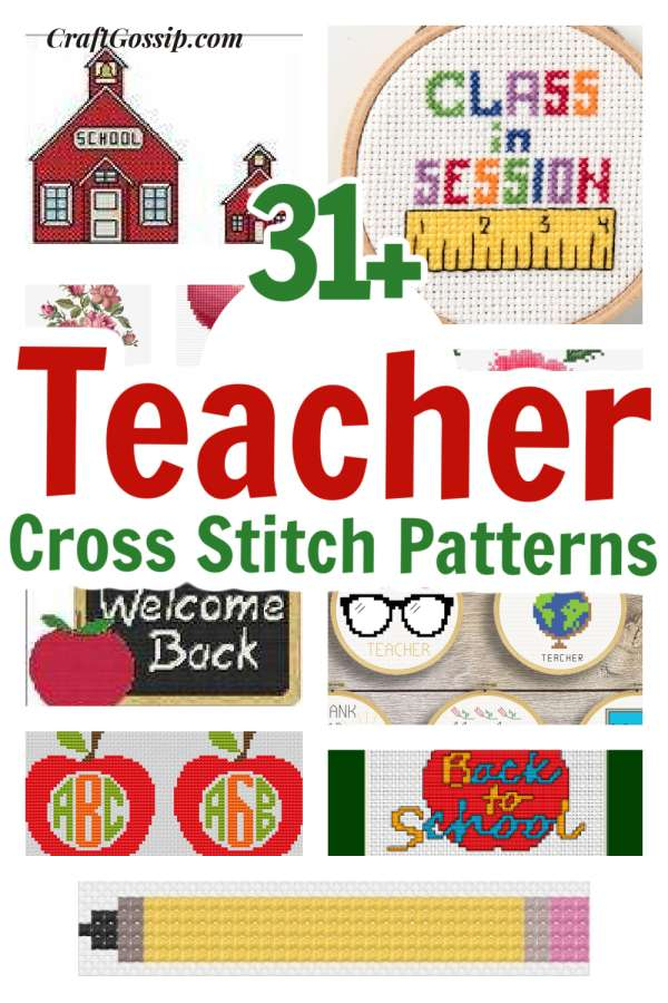 31 Cross Stitch Ideas For Teacher Appreciation Gifts Cross Stitch - Cross Stitch Patterns For Teachers