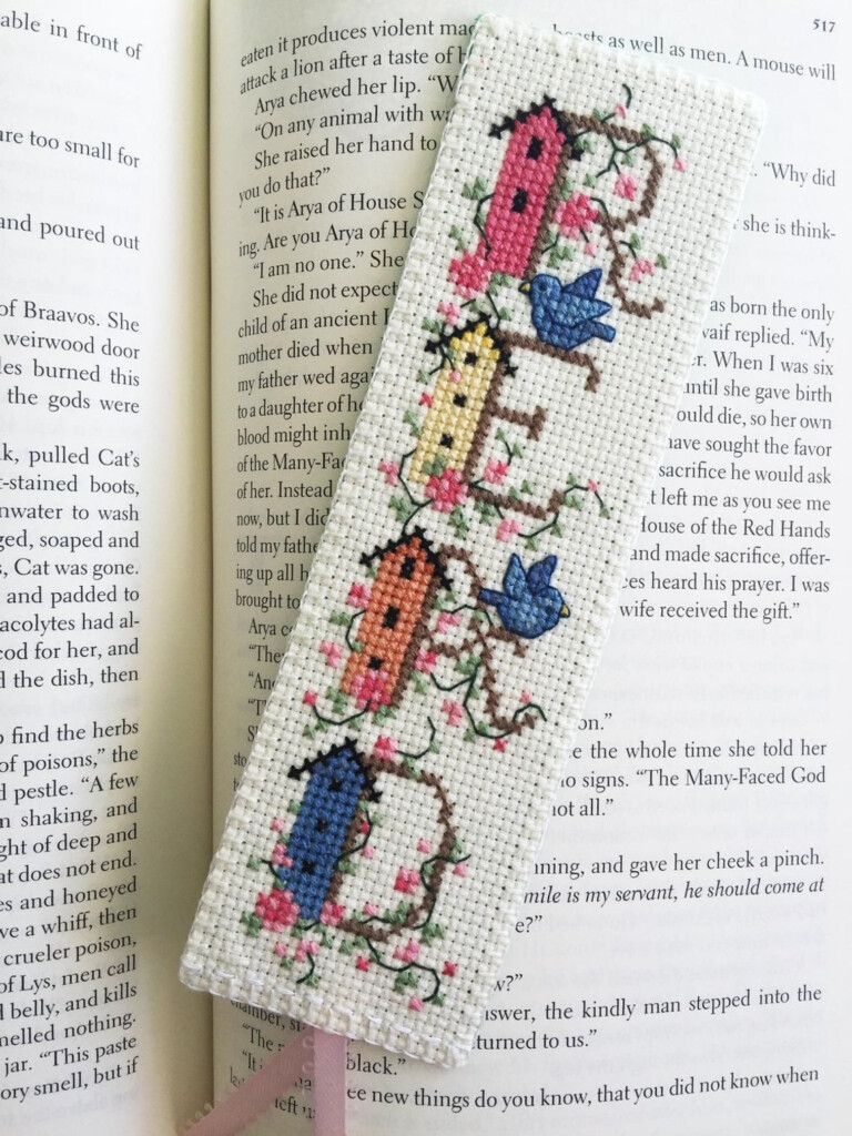 60 Cross Stitch Patterns For Bookmarks Free - Bookmark Cross Stitch Patterns Printable