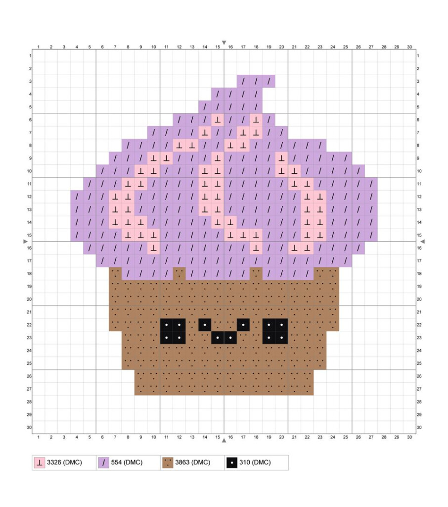 7 Free Beginner Cross Stitch Patterns - Easy Basic Cross Stitch Patterns