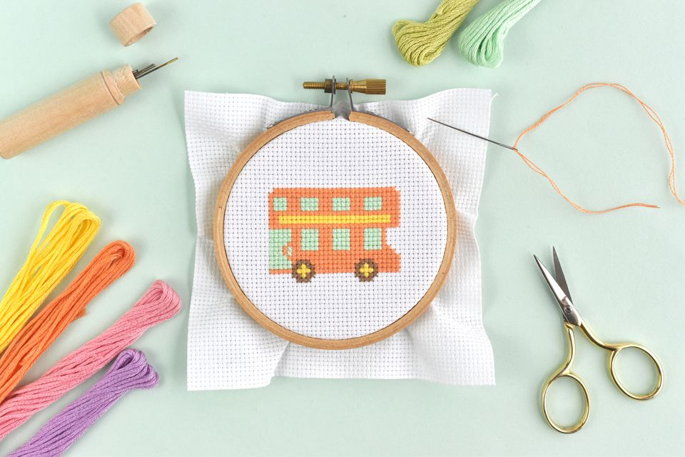 7 Free Beginner Cross Stitch Patterns - Easy Cross Stitch Patterns For Beginners
