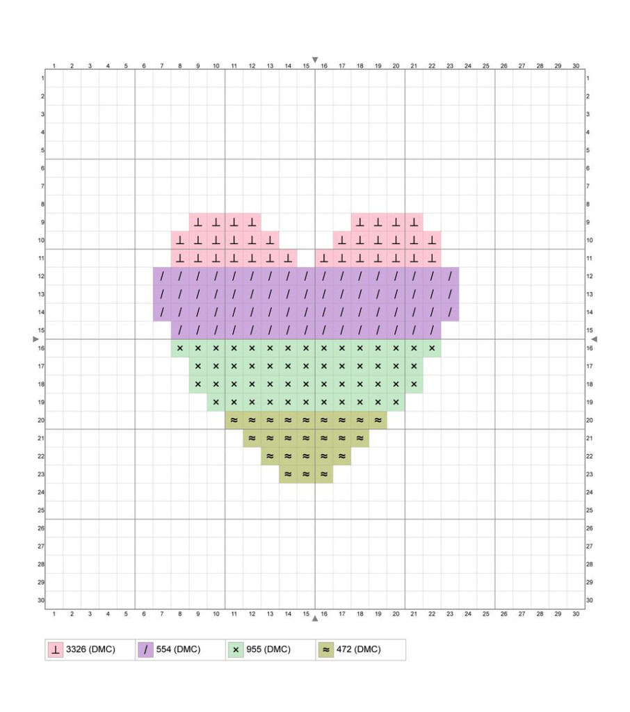 7 Free Beginner Cross Stitch Patterns - Easy Cross Stitch Patterns Black And White