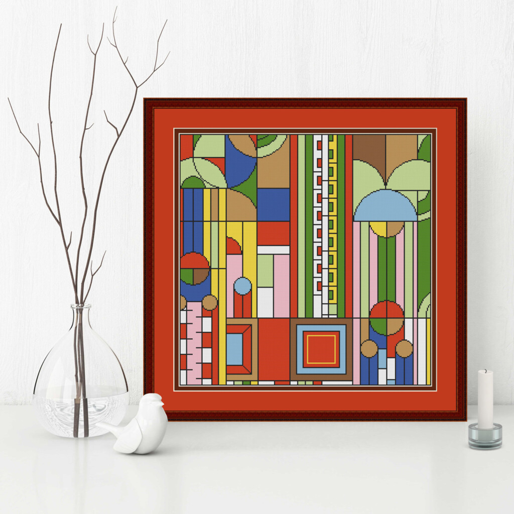 Abstract Cross Stitch Pattern Modern Cross Stitch Pattern Etsy - Modern Cross Stitch Patterns Etsy