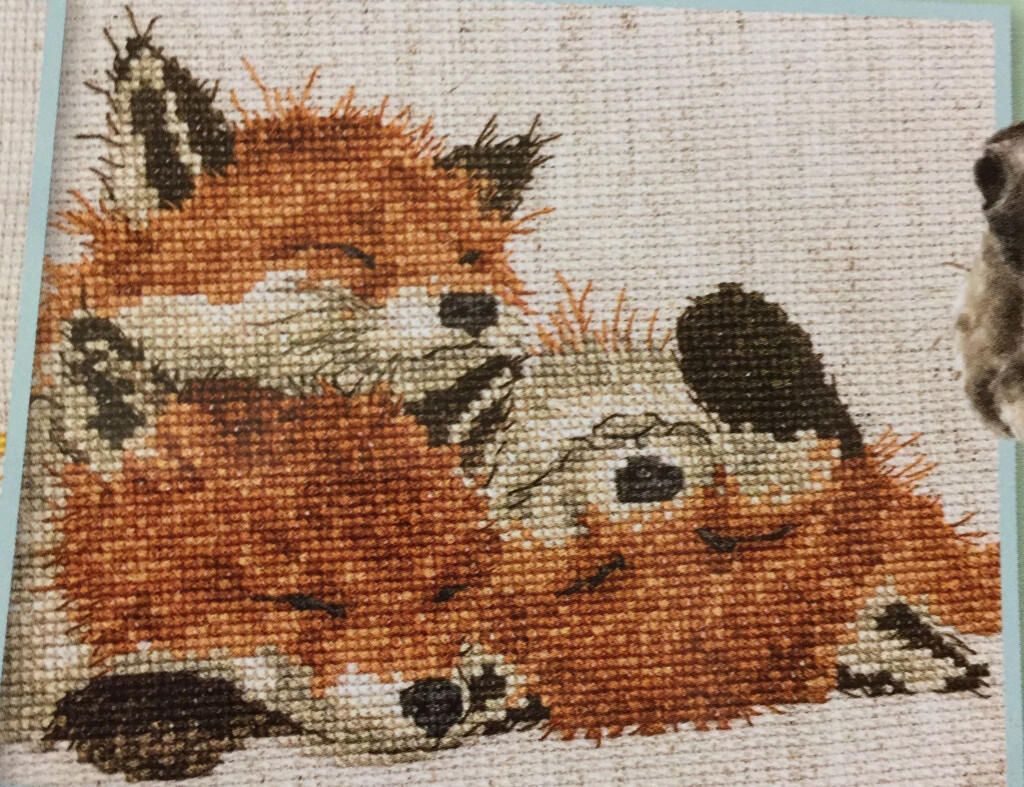 Afternoon Nap By Hannah Dale Chart In Wrendale Designs Calendar  - Afternoon Nap Cross Stitch Pattern
