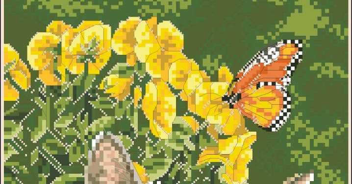 Afternoon Nap Counted Cross Stitch Patterns And Charts - Afternoon Nap Cross Stitch Pattern