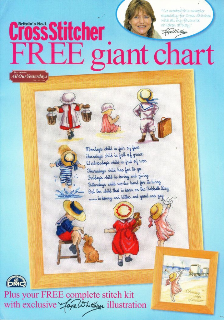 All Our Yesterdays Giant Chart From Cross Stitcher N 164 September 2007  - Free All Our Yesterdays Cross Stitch Patterns