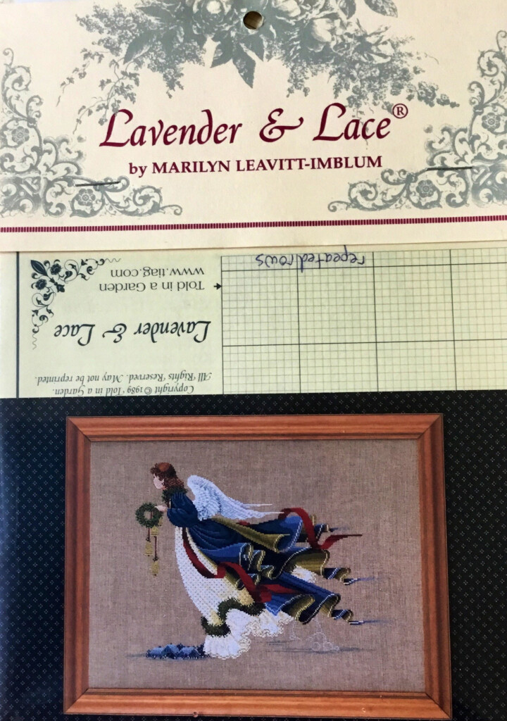 Angel Of Freedom Cross Stitch Pattern Lavender And Lace Etsy - Angel Of Freedom Cross Stitch Pattern