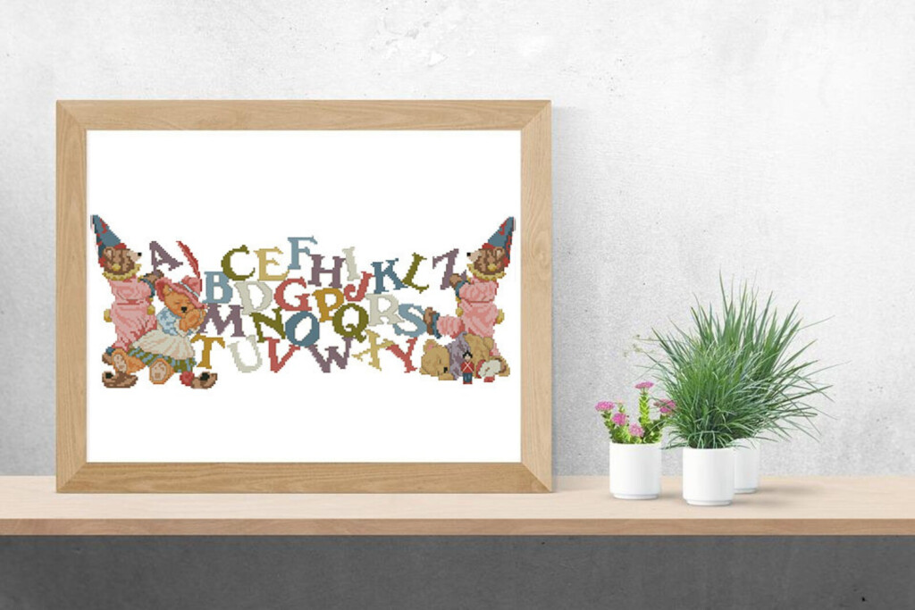 Animal Alphabet Cross Stitch Pattern Digital Download PDF Etsy - Animal Alphabet Cross Stitch Patterns