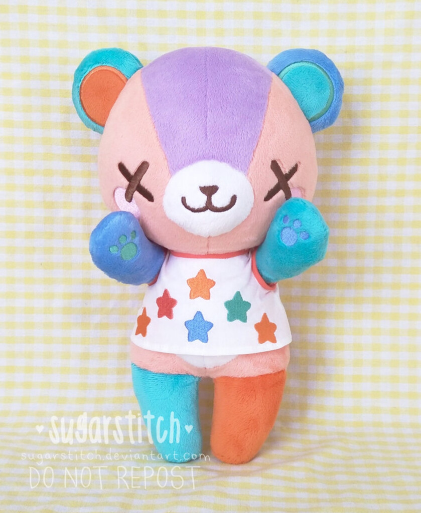 Animal Crossing Stitches Custom Art Plush Etsy - Animal Crossing Stitches Plush Pattern