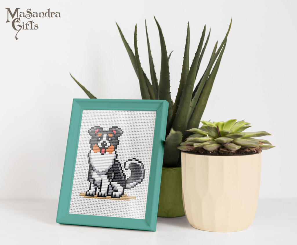 Australian Shepherd Cross Stitch Pattern Dog Cross Stitch Etsy - Australian Shepherd Cross Stitch Pattern