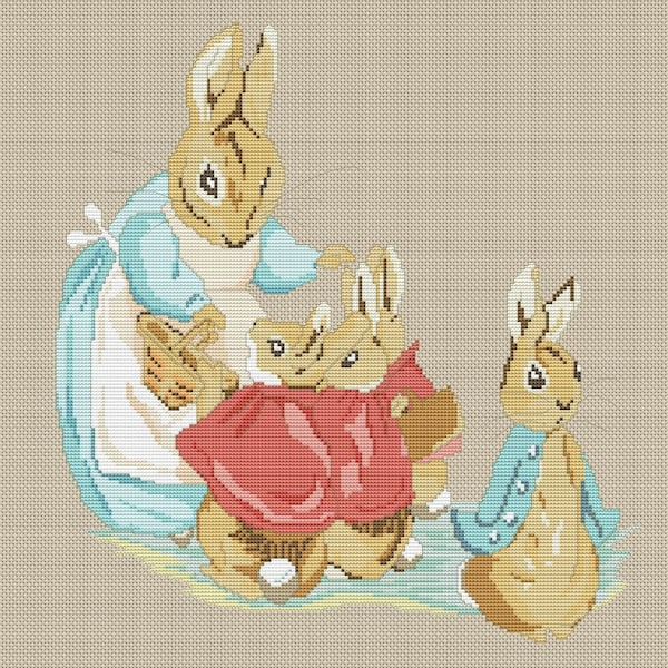 Beatrix Potter Cross Stitch Pattern Etsy UK - Beatrix Potter Cross Stitch Patterns