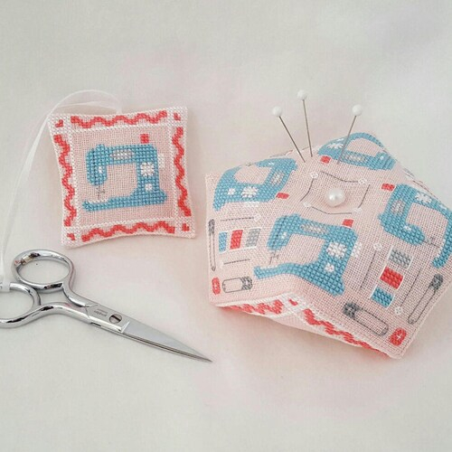 Bee Scissor Case And Fob Cross Stitch And Hardanger Pattern Etsy - Cross Stitch Scissor Fob Patterns