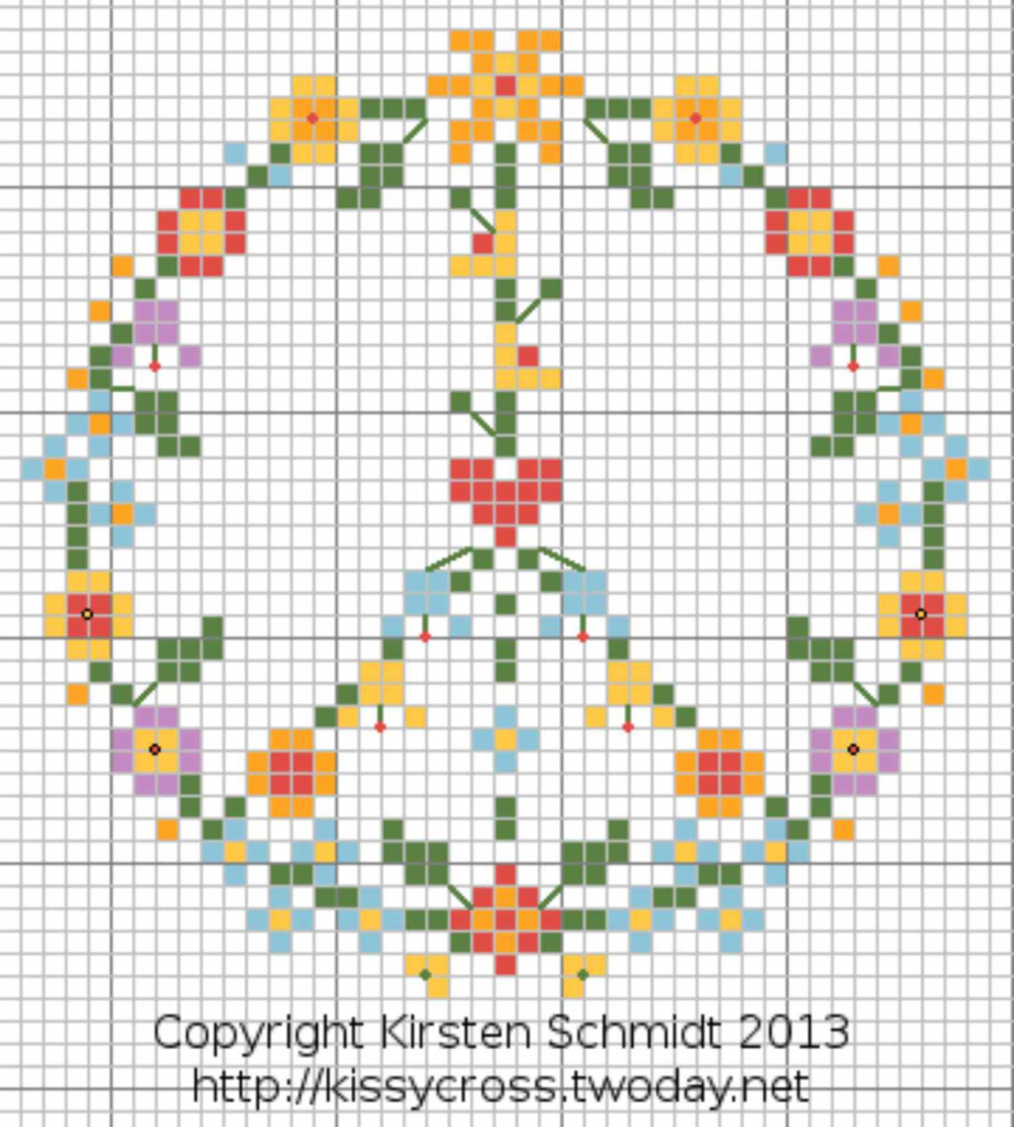 Beginner Cross Stitch Patterns Free Printable Themeloader - Small Simple Cross Stitch Patterns