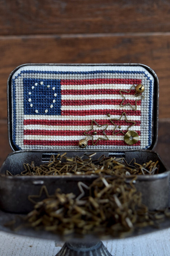 Betsy Ross Flag Cross Stitch Pattern Accessory Kit Etsy - Betsy Ross Flag Cross Stitch Pattern