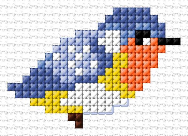 Bird Cross Stitch Designs - Easy Bird Cross Stitch Patterns