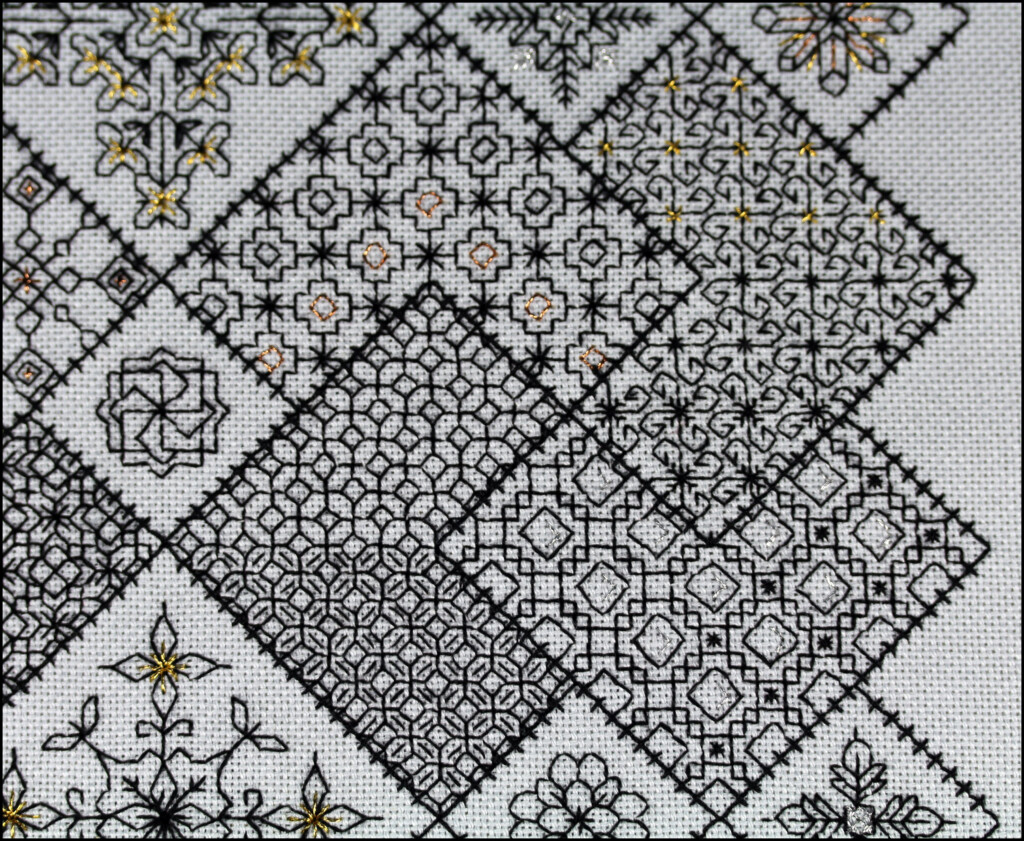 Blackwork Free Patterns Take Traditional Blackwork Embroidery Technique  - Black And White Cross Stitch Patterns Free