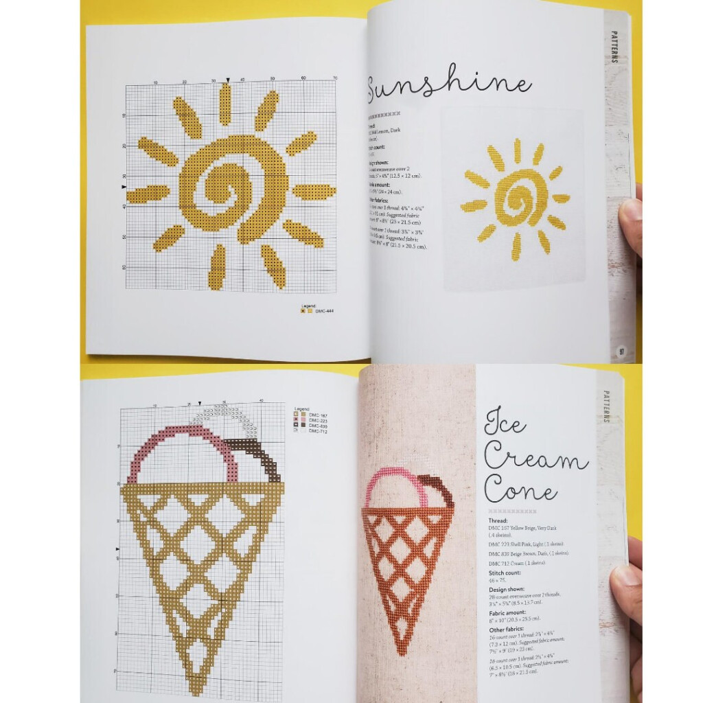 Book Cross stitch To Calm Stitch And De stress With 40 Etsy Canada - Cross-stitch To Calm Stitch And De-stress With 40 Simple Patterns