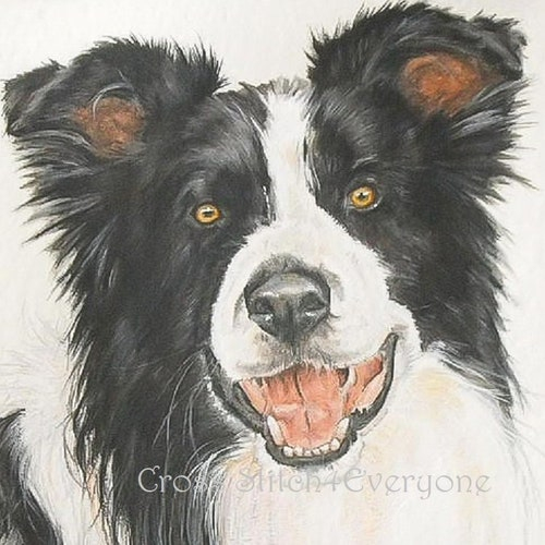 Border Collie Cross Stitch Pattern 9 Instant PDF Download Etsy - Border Collie Cross Stitch Pattern Free