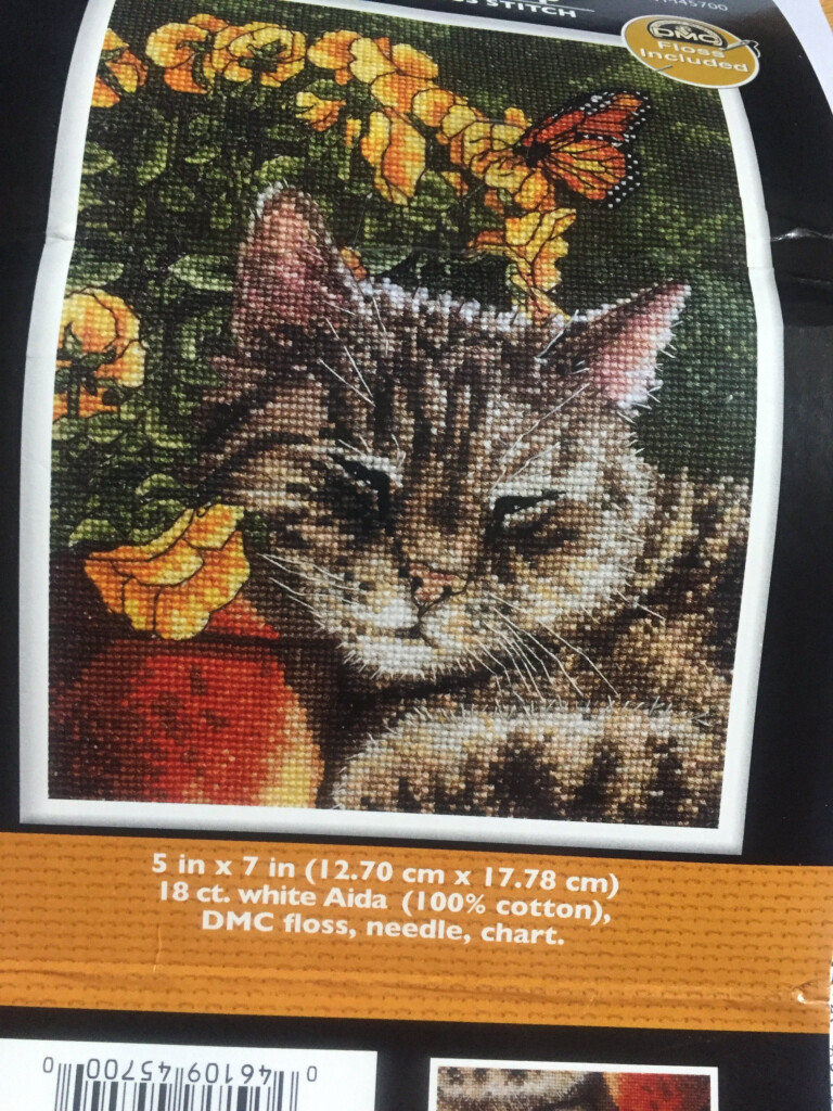 Bucilla Afternoon Nap Counted Cross Stitch Kit 5 X 7 WM 45700 Marilyn  - Afternoon Nap Cross Stitch Pattern