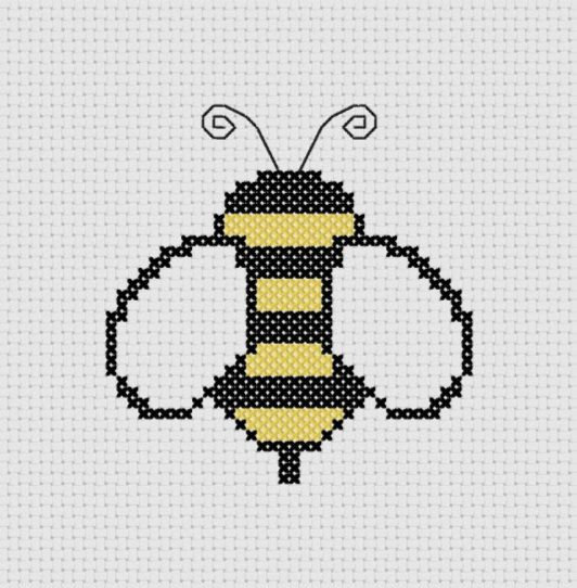Bumble Bee Cross Stitch Cross Stitch Patterns - Free Bumble Bee Cross Stitch Patterns